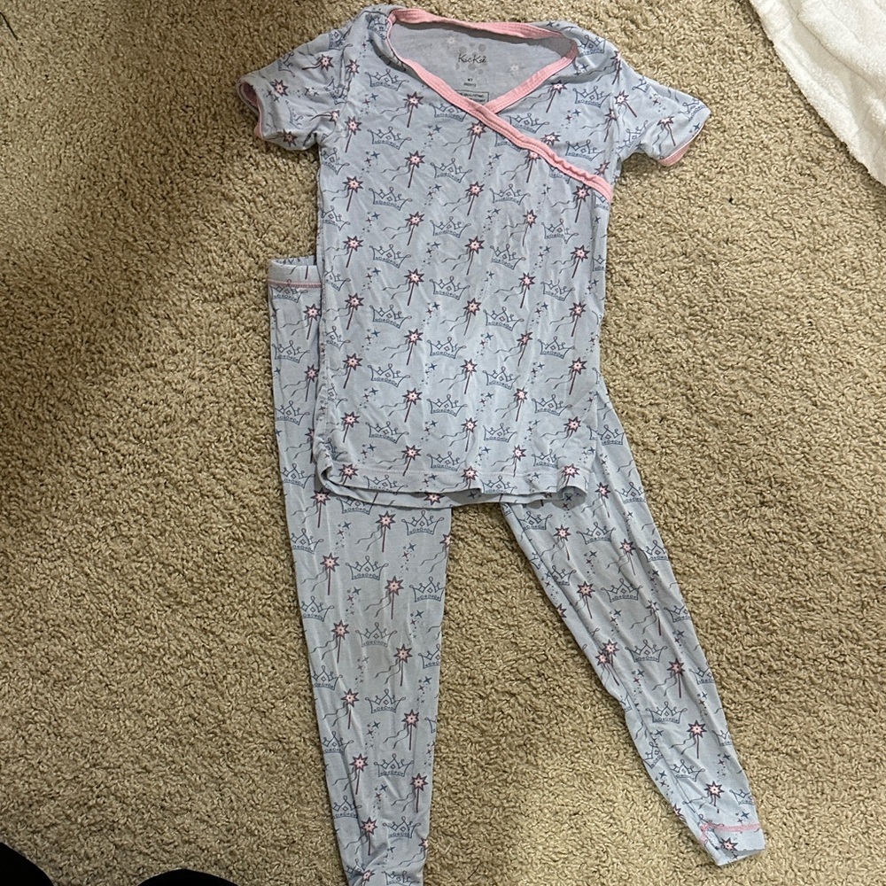 Kickee short sleeve pajamas